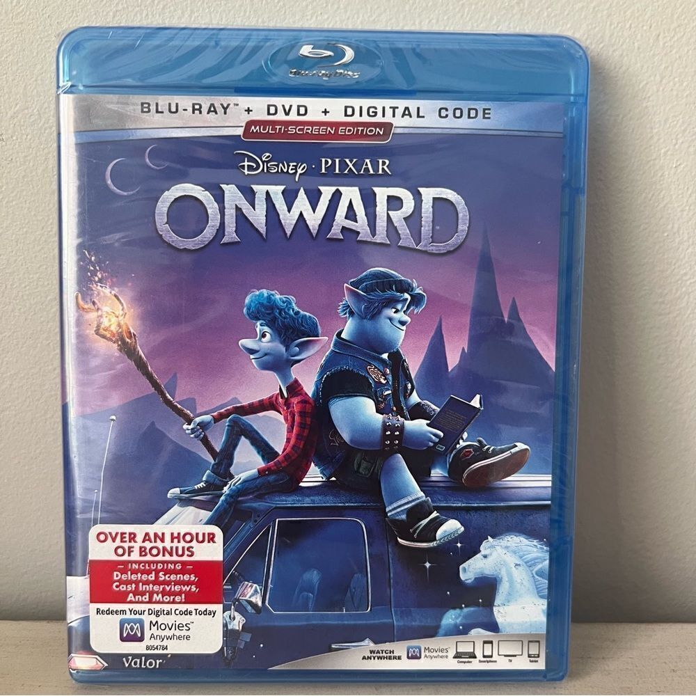 Disney Pixar Onward Blu-Ray DVD new